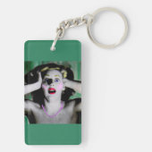 Lizは恐怖と恐怖に震える キーホルダー (裏面)