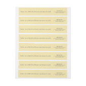 Liz天国誕生周回ラベル ラップアラウンドラベル (シート)