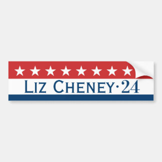 Liz Cheney 2024バンパーステッカー バンパーステッカー