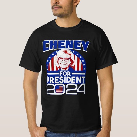 Liz cheney 2024 tシャツ (正面)