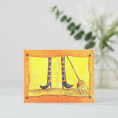 Liz Revitによる掃き出しポストカード ポストカード (スタンド正面)