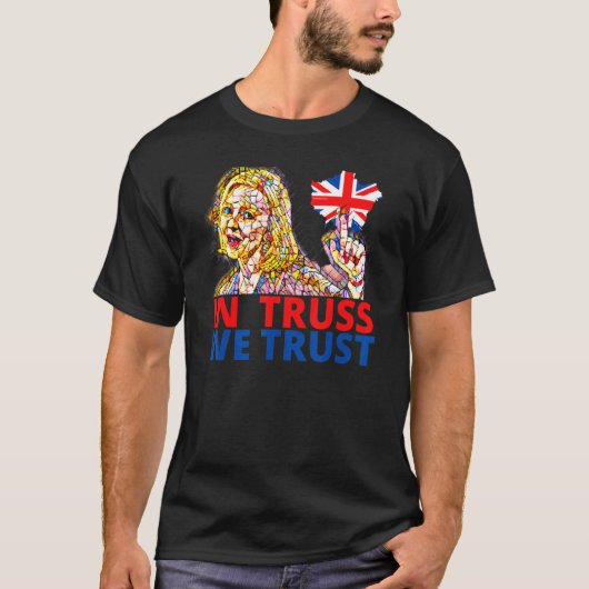 Liz Truss  Richi Sunak British Wealthy Tory member Tシャツ (正面)