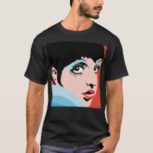 Liza MinnelliベクターエッセンシャルTシャツ Tシャツ