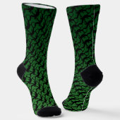 Lizard Art Socks Cool Reptile Socks Customize ソックス (傾斜あり)