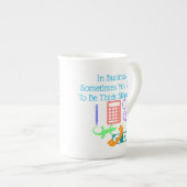 Lizard at Work ボーンチャイナマグカップ (正面右)