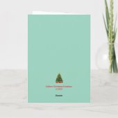 Lizard Christmas Card シーズンカード (裏面)