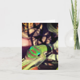 lizard congratulations notecard カード