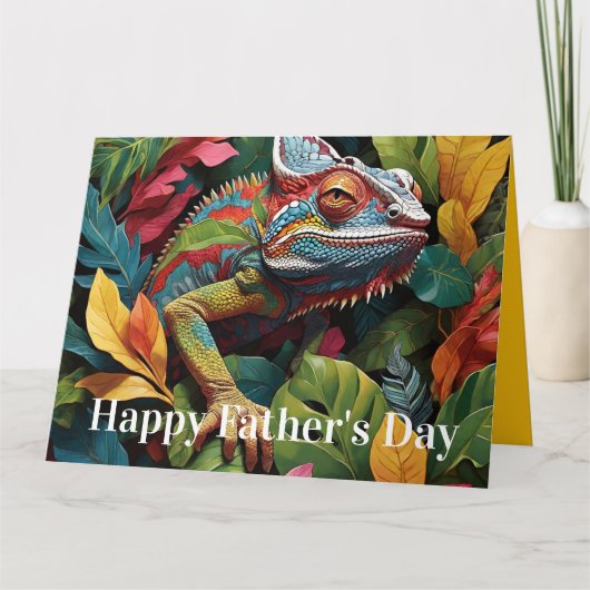 Lizard Leaves & Colour カード (正面)