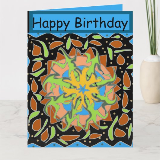 Lizard Mandala カード (正面)