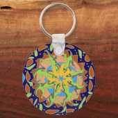 Lizard Mandala キーホルダー (裏面)