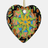 Lizard Mandala セラミックオーナメント (右)