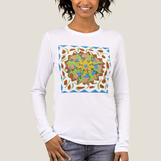 Lizard Mandala トライブレンドＴシャツ (正面)