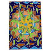 Lizard Mandala ミディアムペーパーバッグ (裏面)