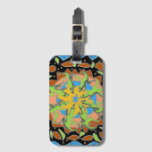 Lizard Mandala ラゲッジタグ (正面縦)