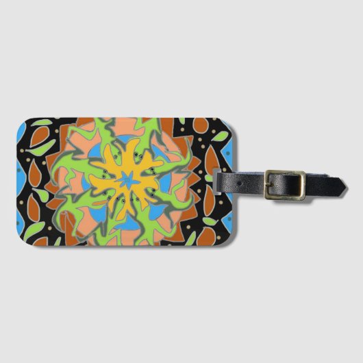 Lizard Mandala ラゲッジタグ (正面横)