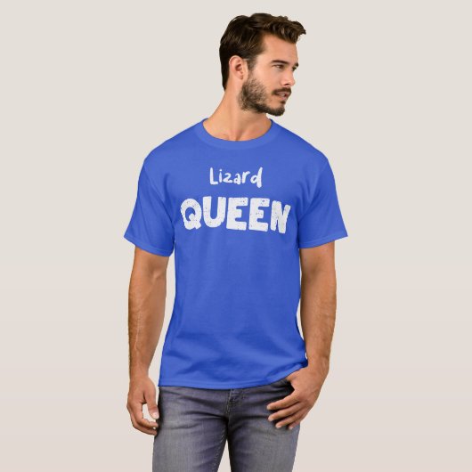 Lizard Queen Animal Tシャツ (正面フル)