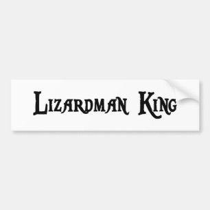 Lizardman王バンパーステッカー バンパーステッカー