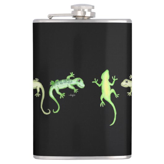 Lizards フラスク (正面)