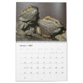 Lizards Wall Calendar by J.W. Fathree. カレンダー (1月 2027)