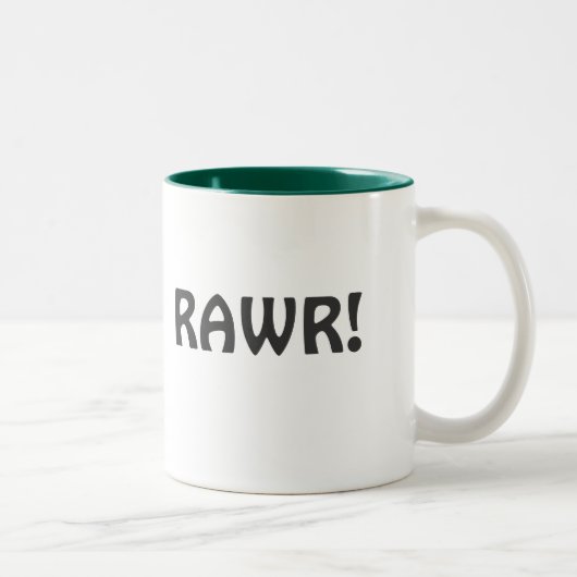 Lizillaの大きいマグ ツートーンマグカップ (右)