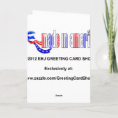 Lizzieボーデンのクリスマスカード(書直される歴史 シーズンカード (裏面)