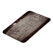 Lizzie Borden墓標 – 秋川, MA マグネット (左側)