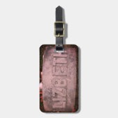 Lizzie Borden 'Lizbeth'墓 – 秋川， MA ラゲッジタグ (正面縦)