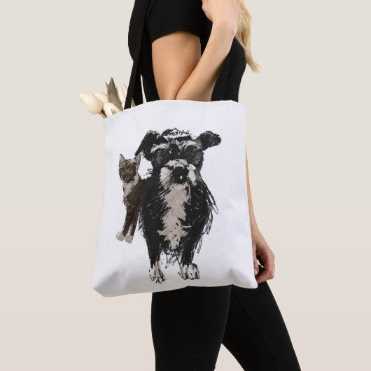 Lizzie&Kitty  トートバッグ (クローズアップ)