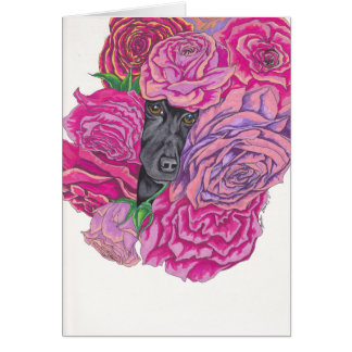 Lizzyおよびバラ