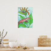 "Lizzzard, lizzzard, lizzzard"ポスター ポスター (キッチン)