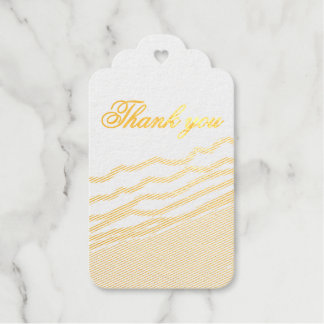 LJモノグラムエレガントビーチ結婚式 ギフトタグ