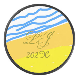 LJモノグラムエレガントモダンビーチ結婚式 アイスホッケーパック