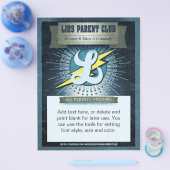 LJHS親クラブフライヤーフルカラー チラシ (シングル)