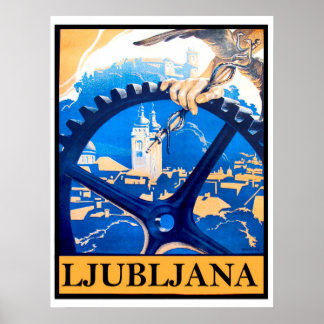 Ljubljana ポスター