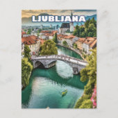 Ljubljana, joyau slovène ポストカード (正面)