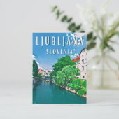 Ljubljana, perle de la Slovénie ポストカード (スタンド正面)