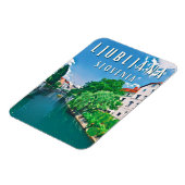 Ljubljana, perle de la Slovénie マグネット (左側)