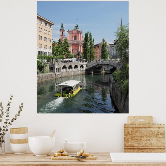 Ljubljana Slovenia ポスター (キッチン)