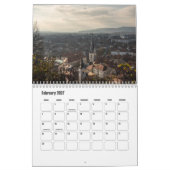 Ljubljana-Slovenia Calendar カレンダー (2月 2027)