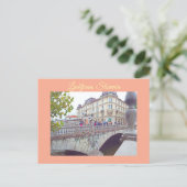 Ljubljana, Slovenia Capital ポストカード (スタンド正面)