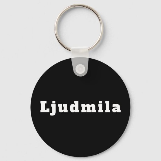 Ljudmila キーホルダー (正面)