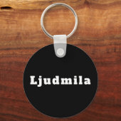 Ljudmila キーホルダー (正面)