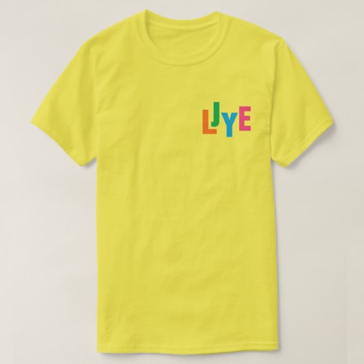 LJYE 両面Tシャツ Tシャツ (デザイン正面)