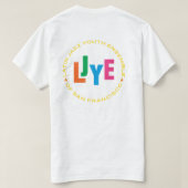 LJYE 両面Tシャツ Tシャツ (デザイン裏面)