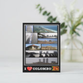 LK スリランカ - コロンボ - ポストカード (スタンド正面)