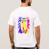 LK「光の子として歩め」Tシャツ Tシャツ (裏面)