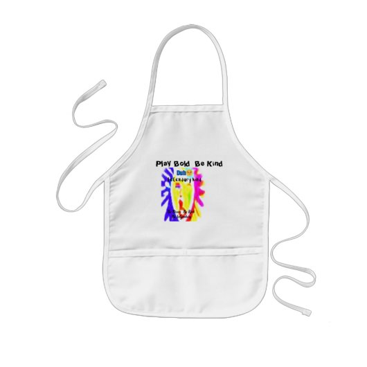 LK Little Legends DUH😏 Apron - Kitchen or Crafts 子供用エプロン (正面)