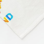 LK Logo Baby Blanket – Comfort That Inspires フリースブランケット (角)