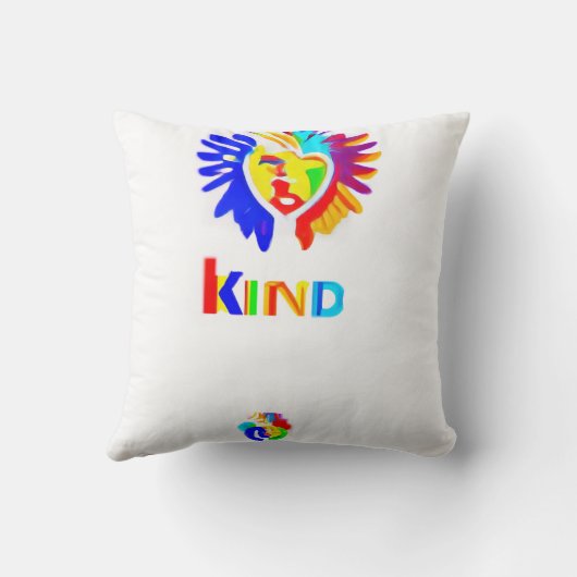 LK Logo Throw Pillow – Comfort with Character クッション (裏面)