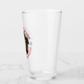 LKUSバッジ付きガラスカップ タンブラーグラス (左)